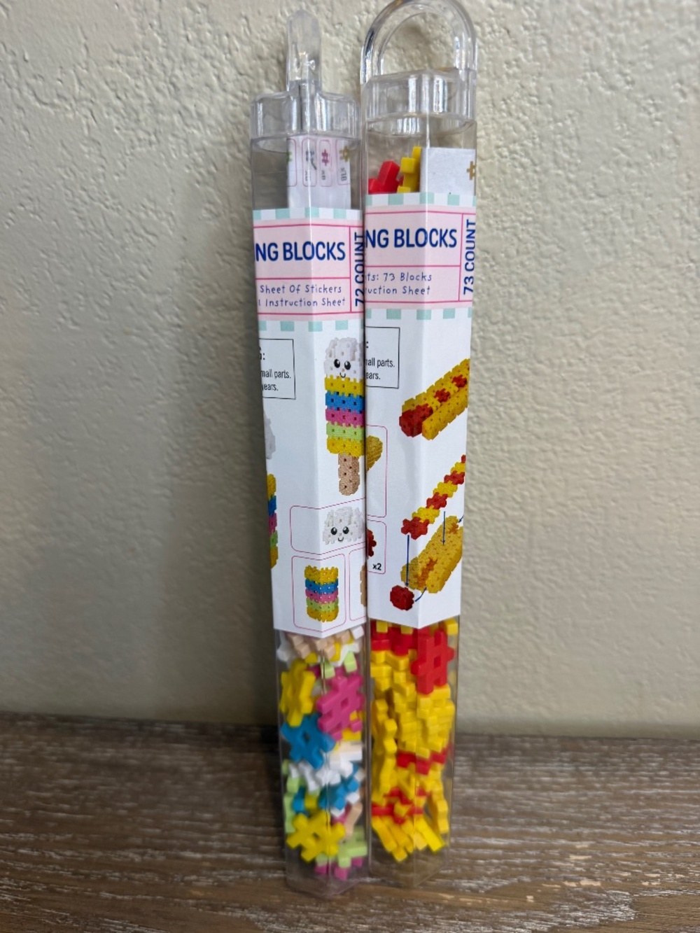 Target Bullseye Playground Hashtag Building Blocks Bundle - Hot Dog & Popsicle